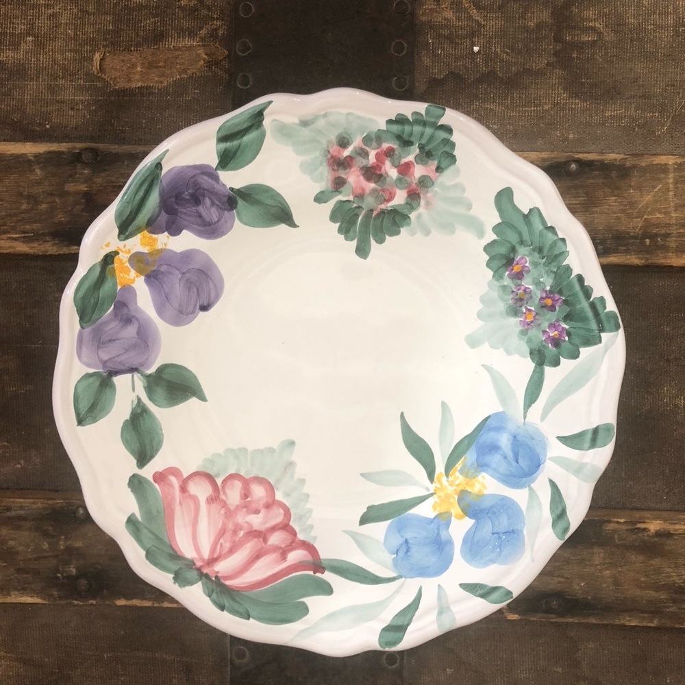 fortebraccio ceramiche dipinto a mano italy salad